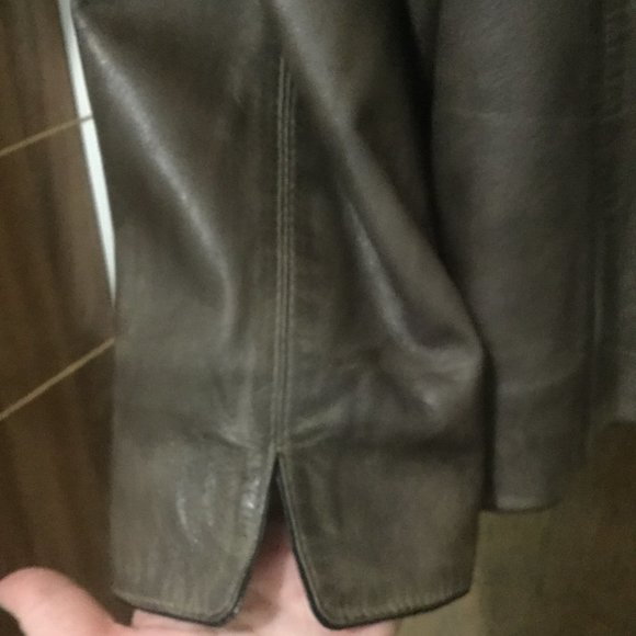 NWT Boutique Of Leathers Canada buttery soft brown leather jacket size 5XL - Picture 8 of 8